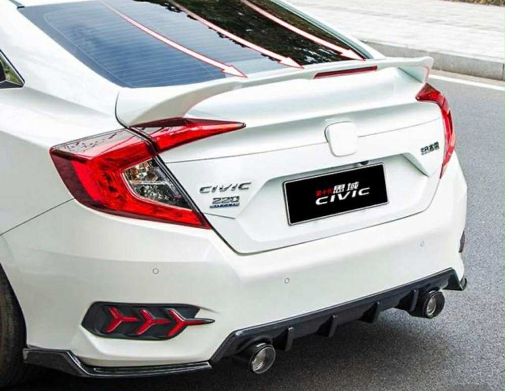 FC5 SI SPOILER PARLAK SİYAH