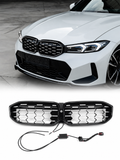 BMW 3 SERİSİ G20 LCI 2022+ M340i STYLE LEDLİ PANJUR PIANO BLACK