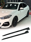 BMW F40 F44 F70 F74 M Performance Style parlak siyah marşpiyel alt eki