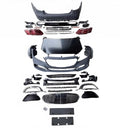 Komple Body Kit W212 [2009-12 DÖNÜŞÜM => 2013-16] Arka PDC, <O-O> Egzoz Uçlu, Kaput, Panjurlu, Far/Stop -MAYBACH- 2009-12