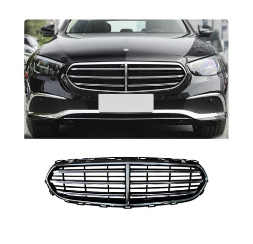 MERCEDES-BENZ E SERİSİ W213 KROM SIYAH -LUXURY 2020-2023 UYUMLU ÖN PANJUR
