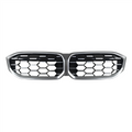 BMW 3 SERİSİ G20 LCI DIAMOND KROM/KROM/SIYAH -M340I 2022-+ UYUMLU ÖN PANJUR