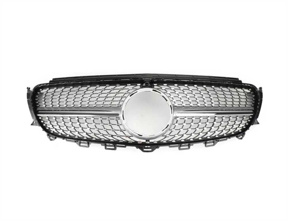 MERCEDES-BENZ E SERİSİ W213 DIAMOND KROM/GÜMÜŞ 2016-2019 UYUMLU ÖN PANJUR