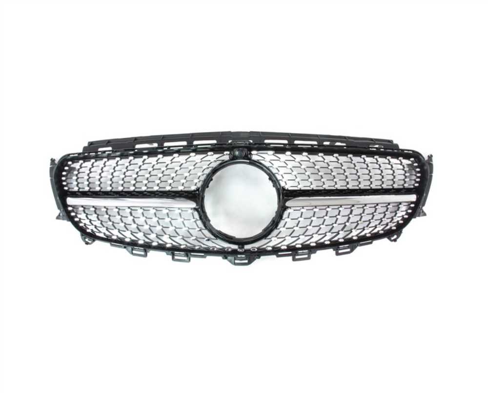 MERCEDES-BENZ E SERİSİ W213 DIAMOND KROM/SIYAH 2016-2019 UYUMLU ÖN PANJUR
