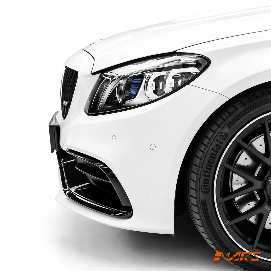 Mercedes W205 C205 2015-2022 C63 S Style ön tampon dönüşüm seti