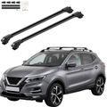 Aluminium Tavan Taşıma Barı Uyumlu NISSAN Qashqai J11 2014-2021 Siyah