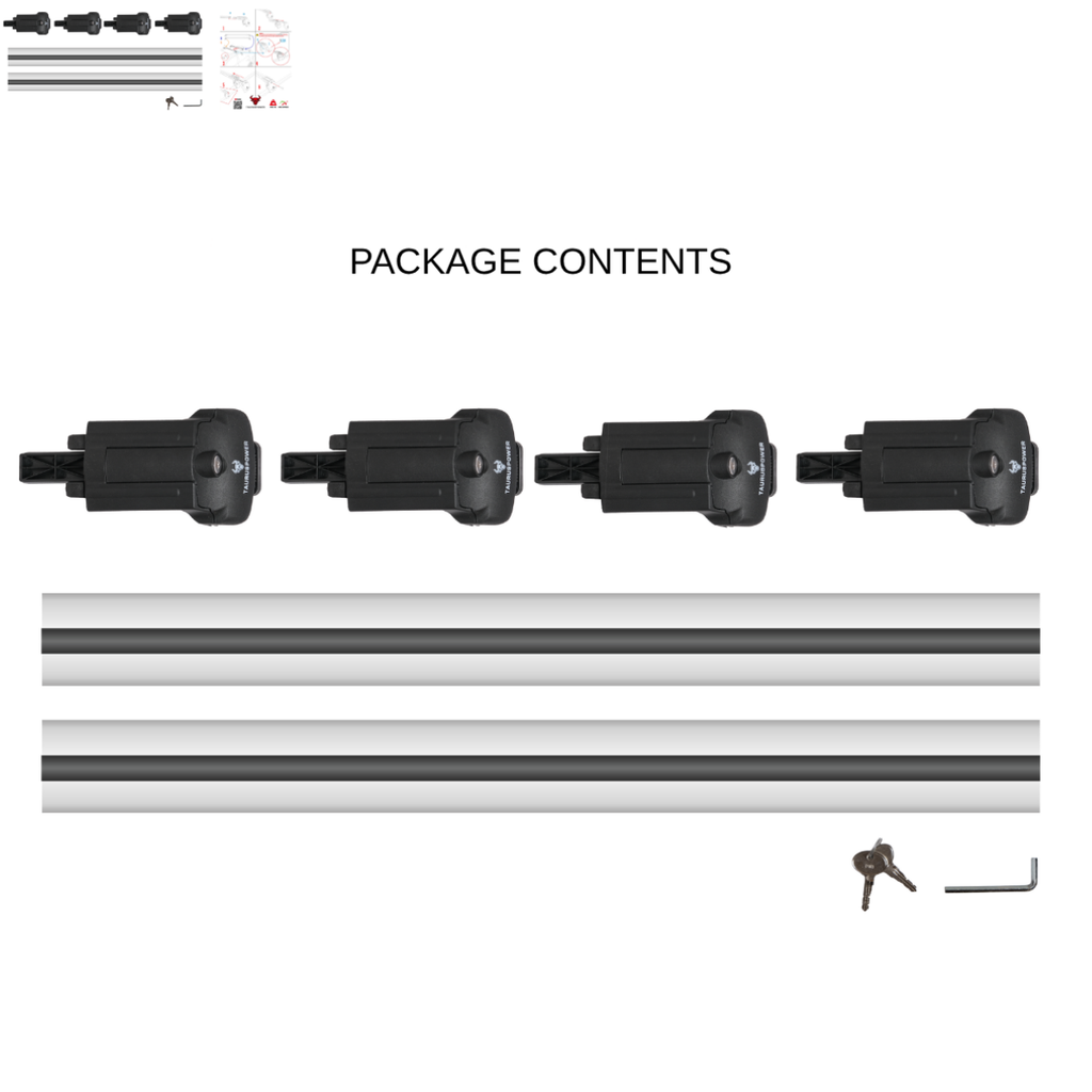 Aluminium Tavan Taşıma Barı Uyumlu NISSAN Qashqai J11 2014-2021 Gümüş
