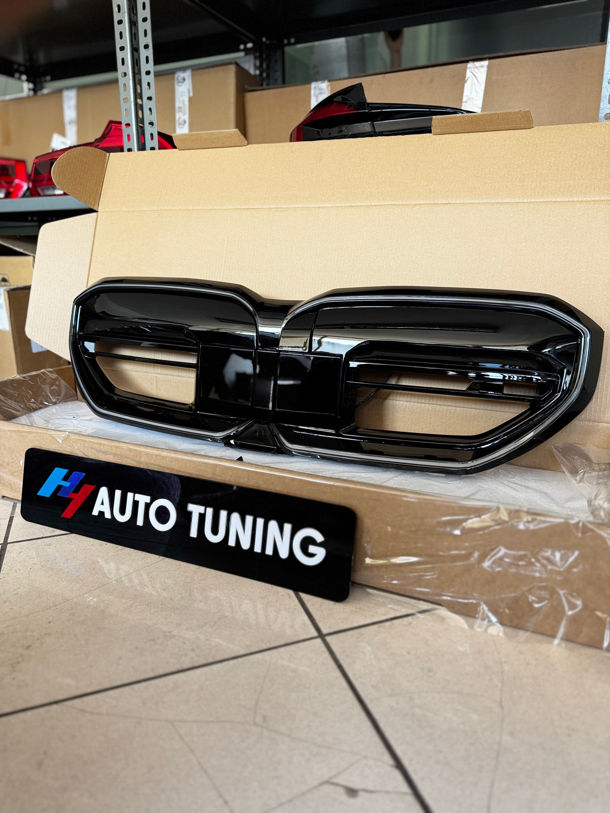 BMW 5 Serisi G60 i5 2024+ M5 M60 Iconic Glow LED'li Ön Panjur