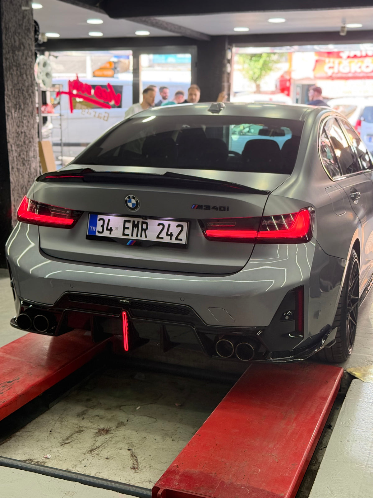 BMW 3 Serisi G20 2018-2022 VTEN arka difüzör ve egzoz uçları - HY TUNING ürün görseli 4