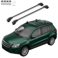 Aluminium Tavan Taşıma Barı Uyumlu VW VOLKSWAGEN Tiguan 5N 2007-2016 Gümüş