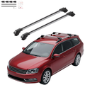Aluminium Tavan Taşıma Barı Uyumlu VW VOLKSWAGEN Passat Variant B7 2010-2014 Gümüş