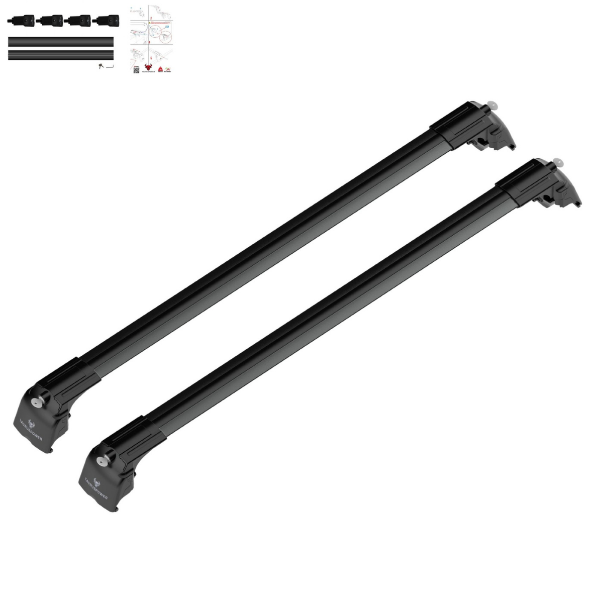 Aluminium Tavan Taşıma Barı Uyumlu VW VOLKSWAGEN Passat Variant B8 2015-2023 Siyah