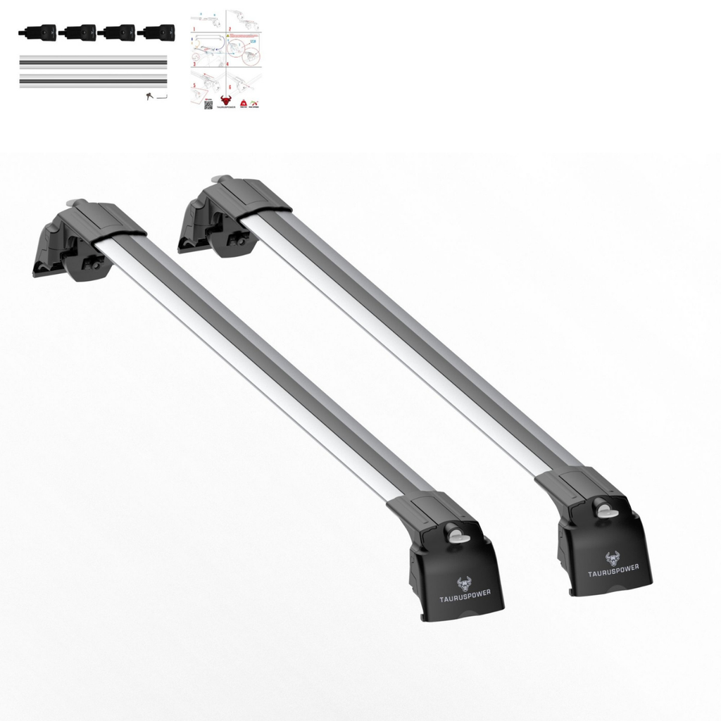 Aluminium Tavan Taşıma Barı Uyumlu VW VOLKSWAGEN Passat Variant B8 2015-2023 Gümüş
