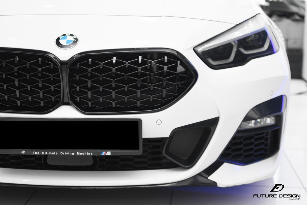 BMW F44 Gran Coupe parlak siyah Diamond Style böbrek panjur