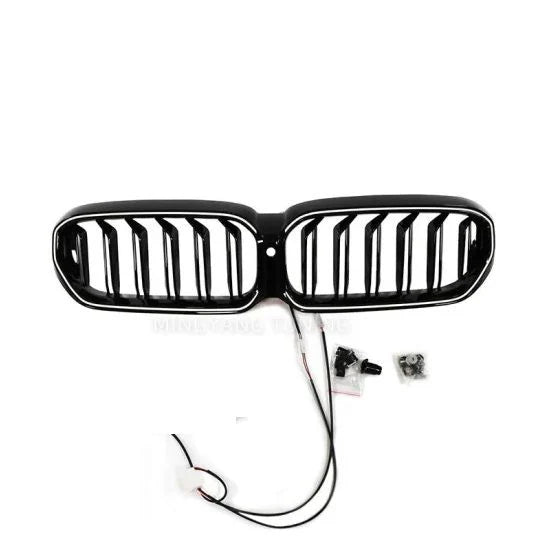G30 LCI M5 BEYAZ LEDLİ PANJUR PARLAK SİYAH