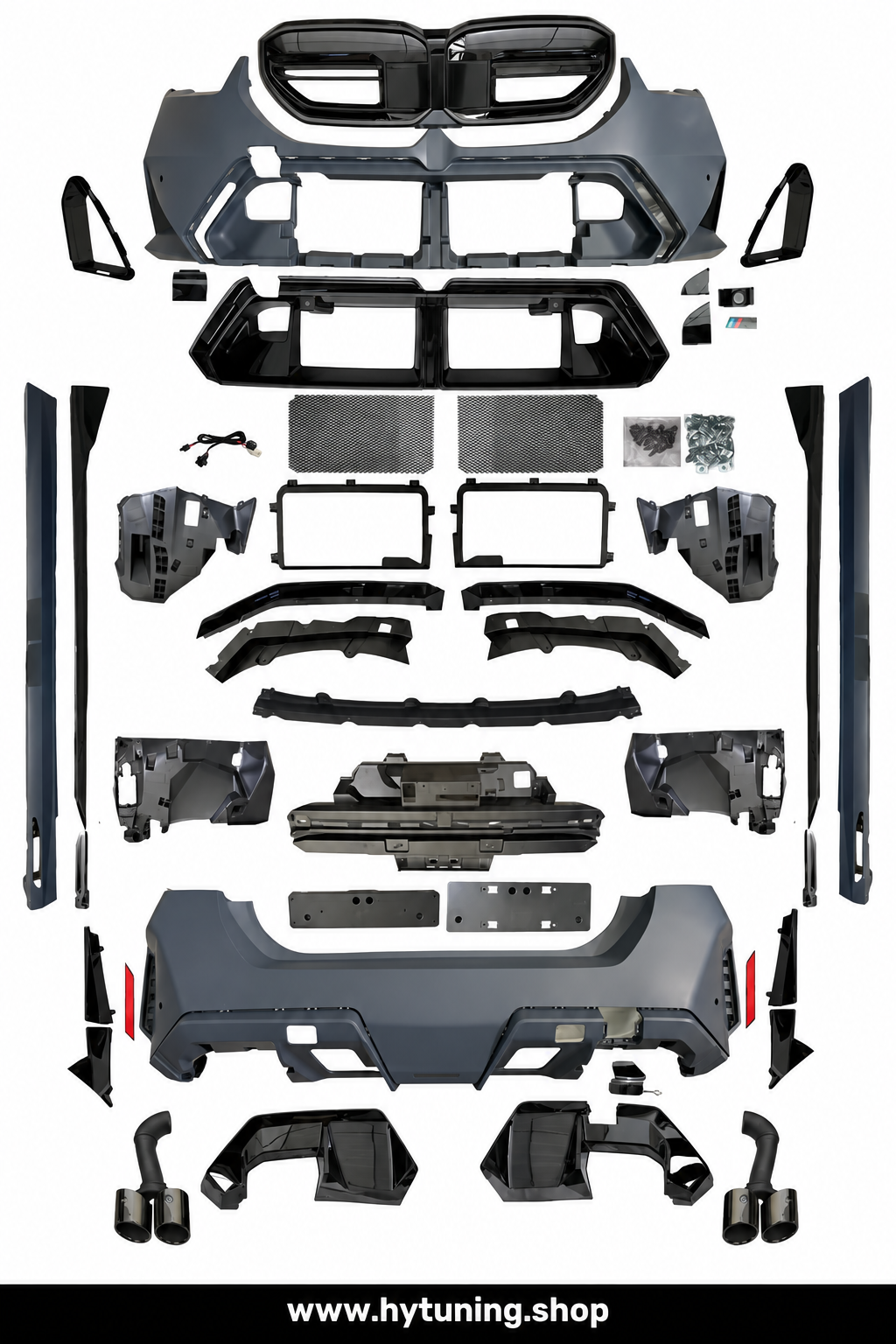 BMW 5 SERİSİ G60 2024+ M5 G90 TASARIM BODY KIT - ÖN ARKA TAMPON, MARŞPİYEL