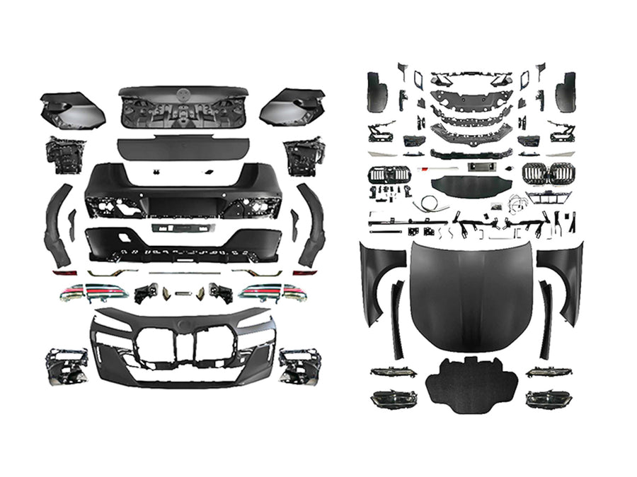 BMW 7 SERİSİ F01 2008-2012 G70 DÖNÜŞÜM KOMPLE BODY KIT - FAR, STOP, KAPUT, ÇAMURLUK, BAGAJ