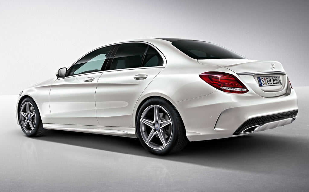Mercedes W205 Sedan 2014-2018 AMG Style komple arka tampon difüzörlü set ürün görseli 4