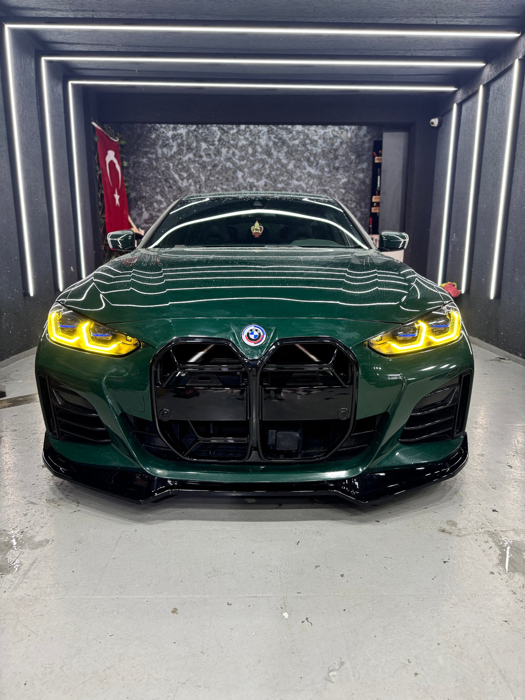BMW G26 Gran Coupe Lazer far sarı gündüz farı modülü