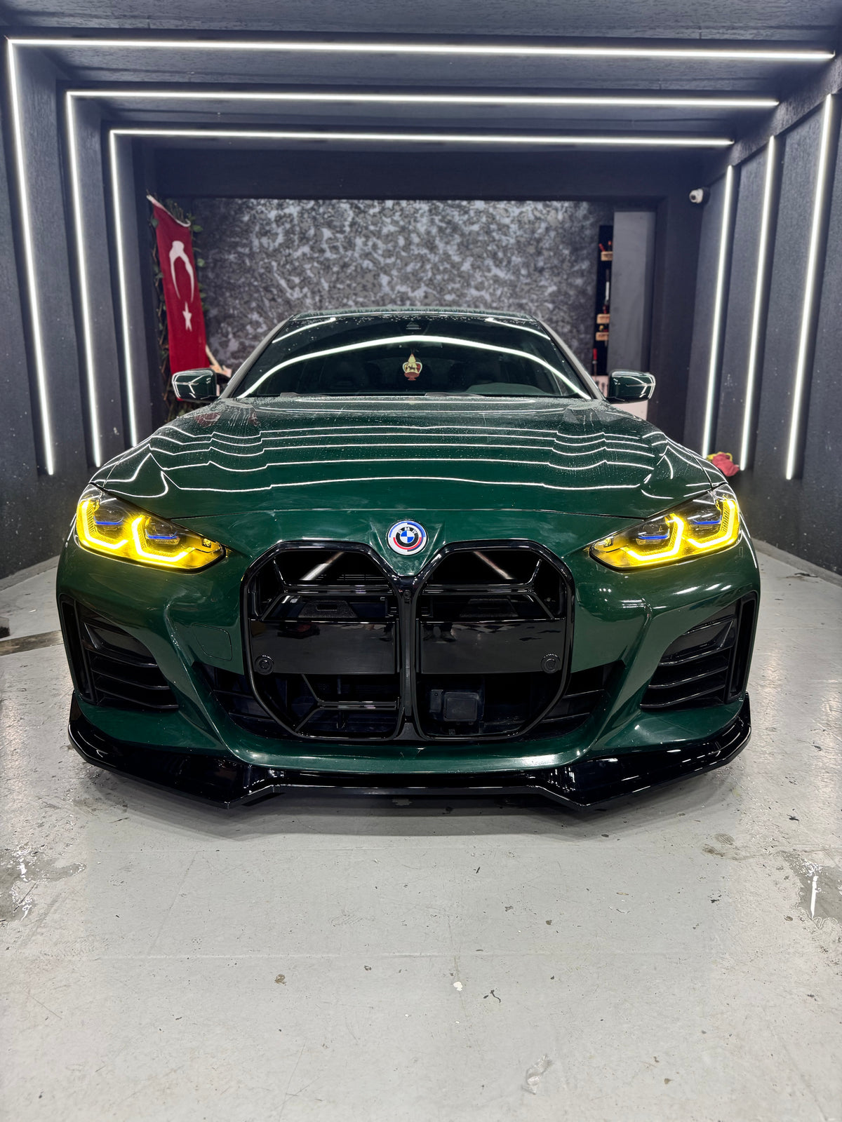BMW G26 Gran Coupe Lazer far sarı gündüz farı modülü