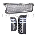 Land Rover VOGUE PANJUR+ÇAMURLUK IZGARA SETİ GRİ 02-12