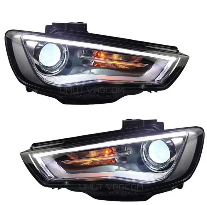 A3 8V 2013-2016 HALOGEN UYUMLU BIXENON FAR