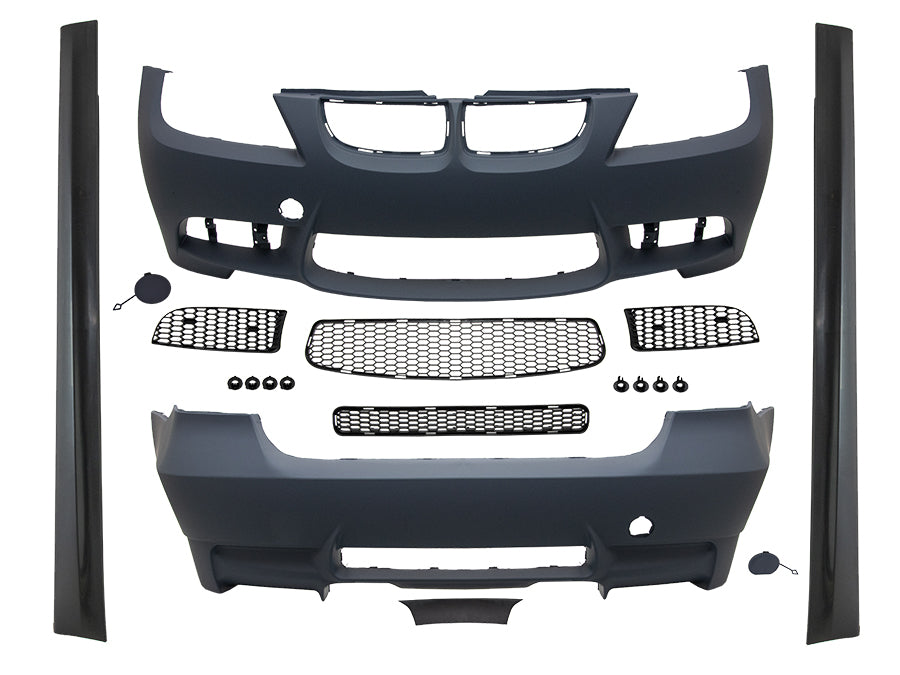 Body Kit E90 <OO-OO> Egzoz Çıkışlı, Marşpiyelli -///M3- 2005-08