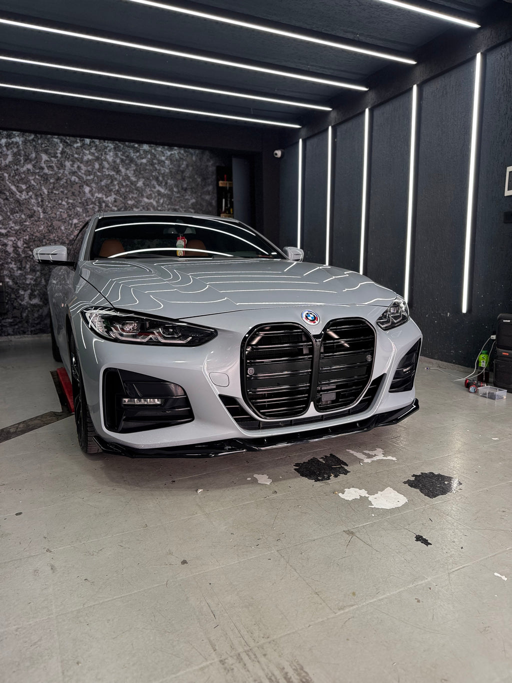 BMW 4 Serisi G22 G23 Aero Body Kit ön tampon eki ve M4 panjur