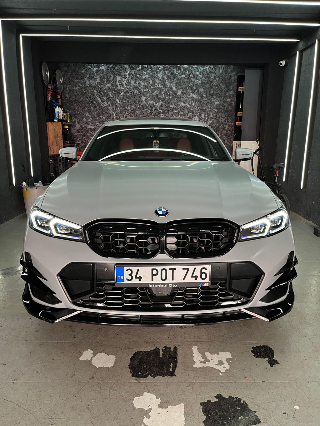 BMW 3 Serisi G20 LCI Facelift M340i Diamond Parlak Siyah Panjur