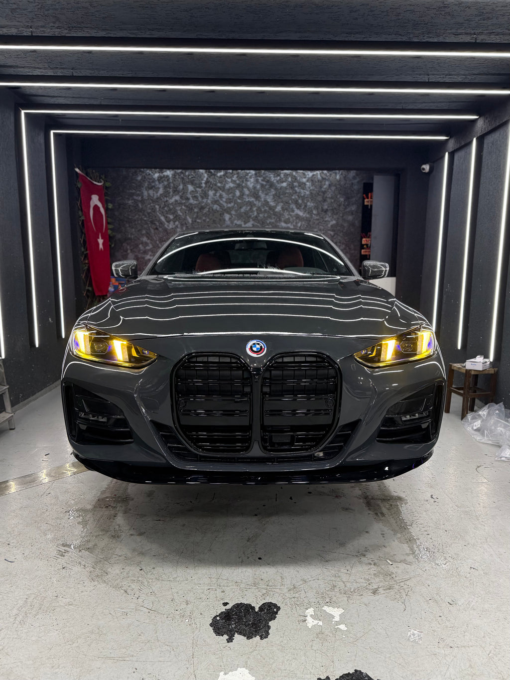 BMW G26 Gran Coupe LCI Style Snake Eyes far seti
