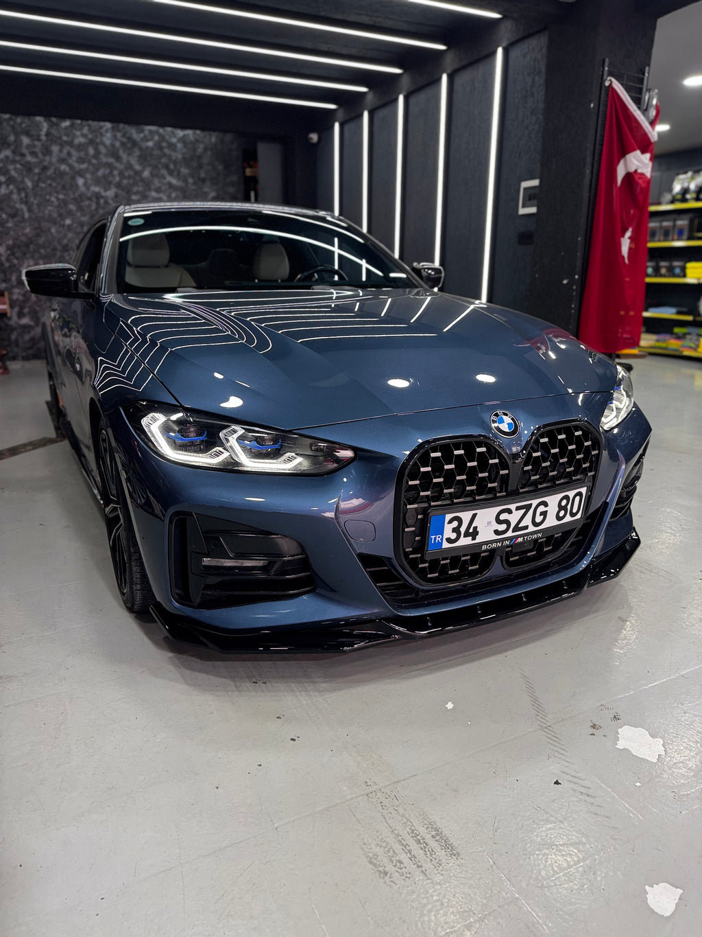 BMW G22 G23 G26 420i i4 2020+ Ön Tampon Eki ürün görünümü