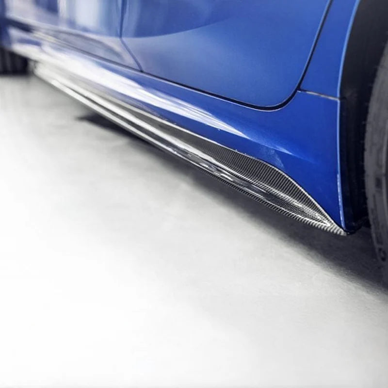 BMW G20 M Performance karbon görünümlü marşpiyel alt eki ürün detayı