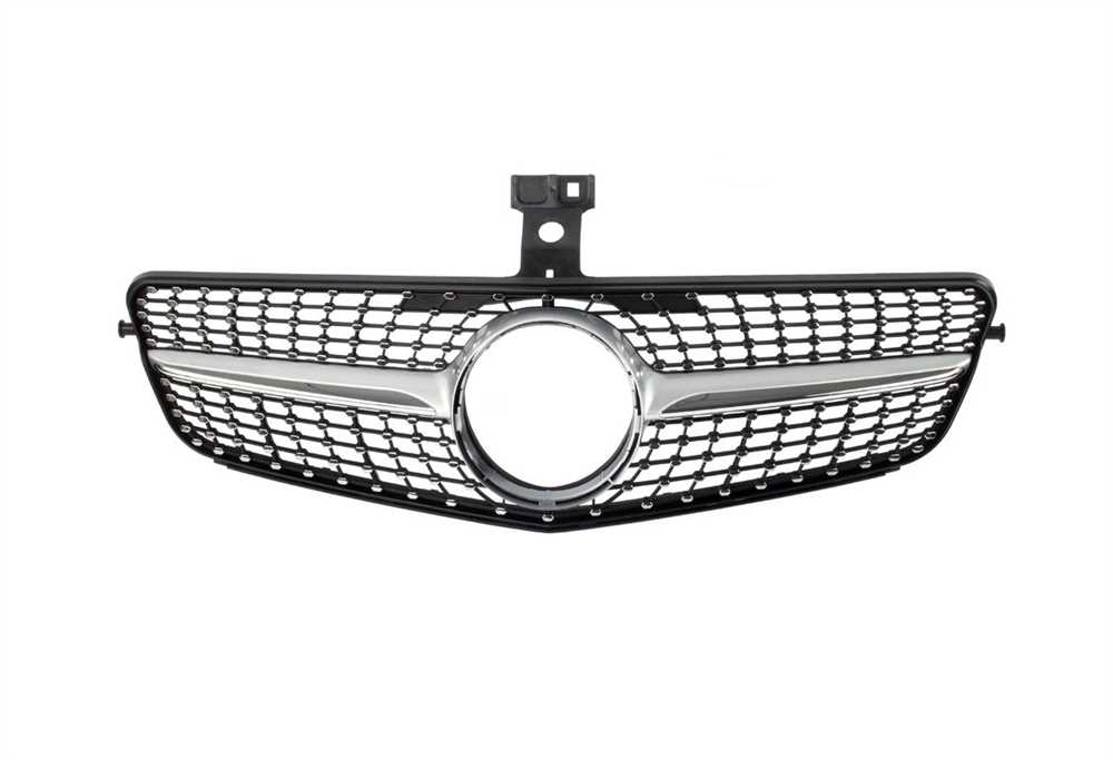 MERCEDES-BENZ C SERİSİ W204 DIAMOND KROM/GÜMÜŞ 2008-2014 UYUMLU ÖN PANJUR