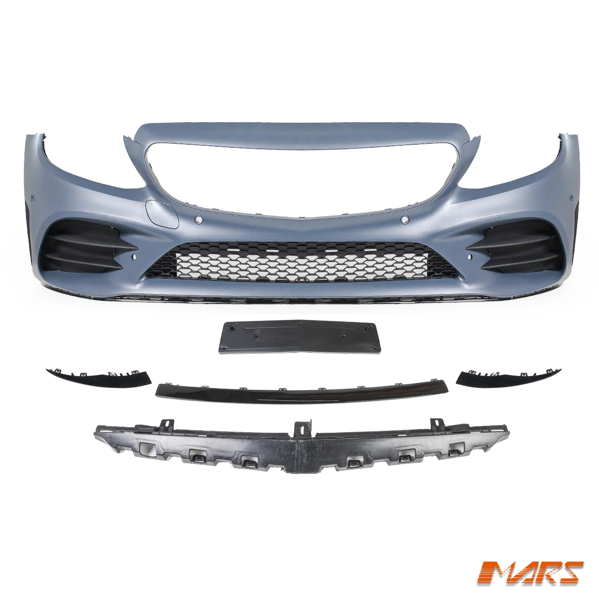 Mercedes C Serisi W205 C205 2019 makyajlı C43 AMG Style ön tampon seti ürün görseli 13