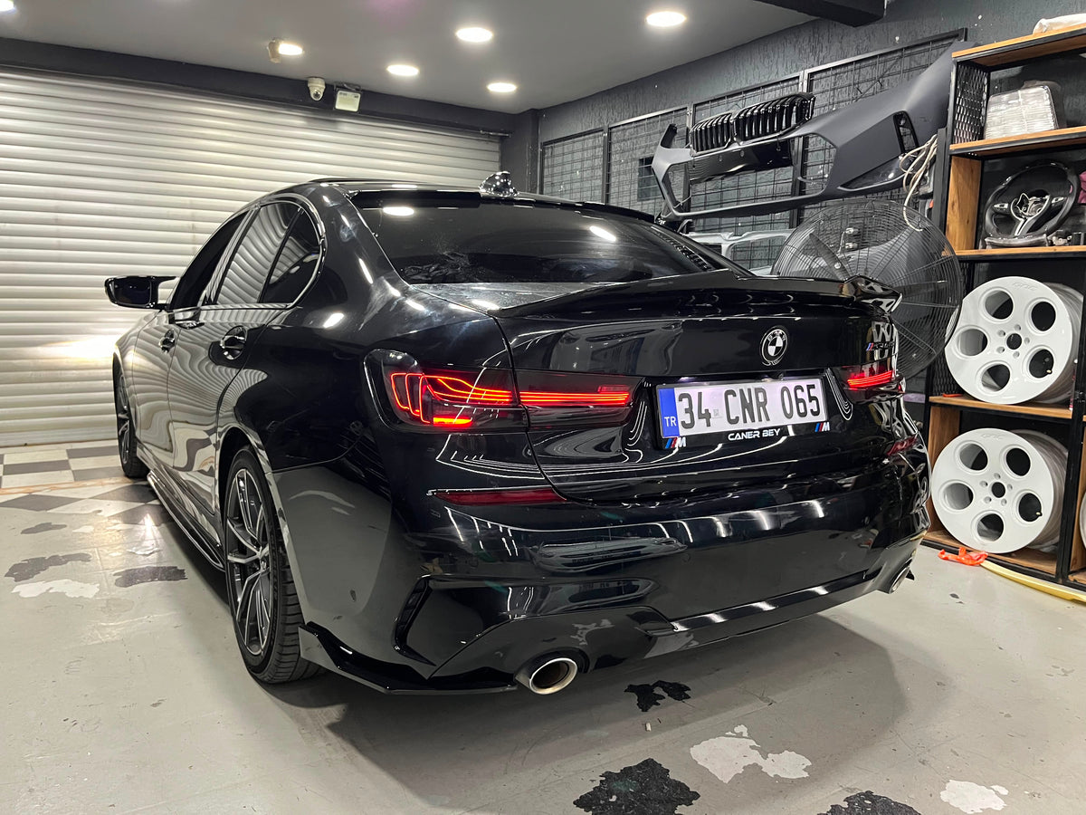 BMW G20 G80 karartılmış CSL stop detayı
