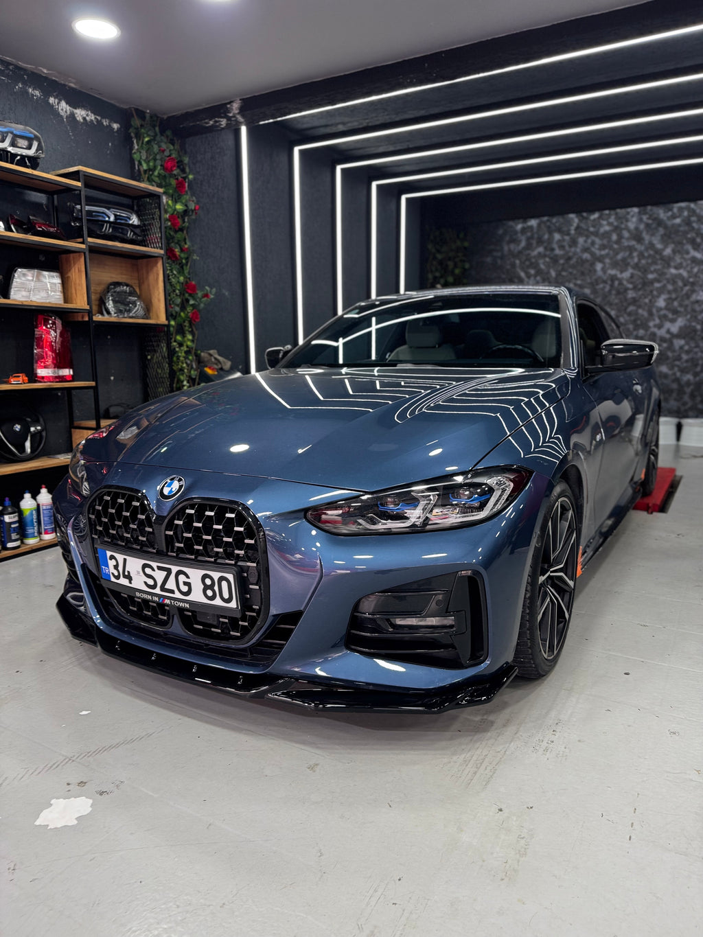 BMW 4 Serisi 2020+ M Sport ABS Ön Tampon Eki Lip