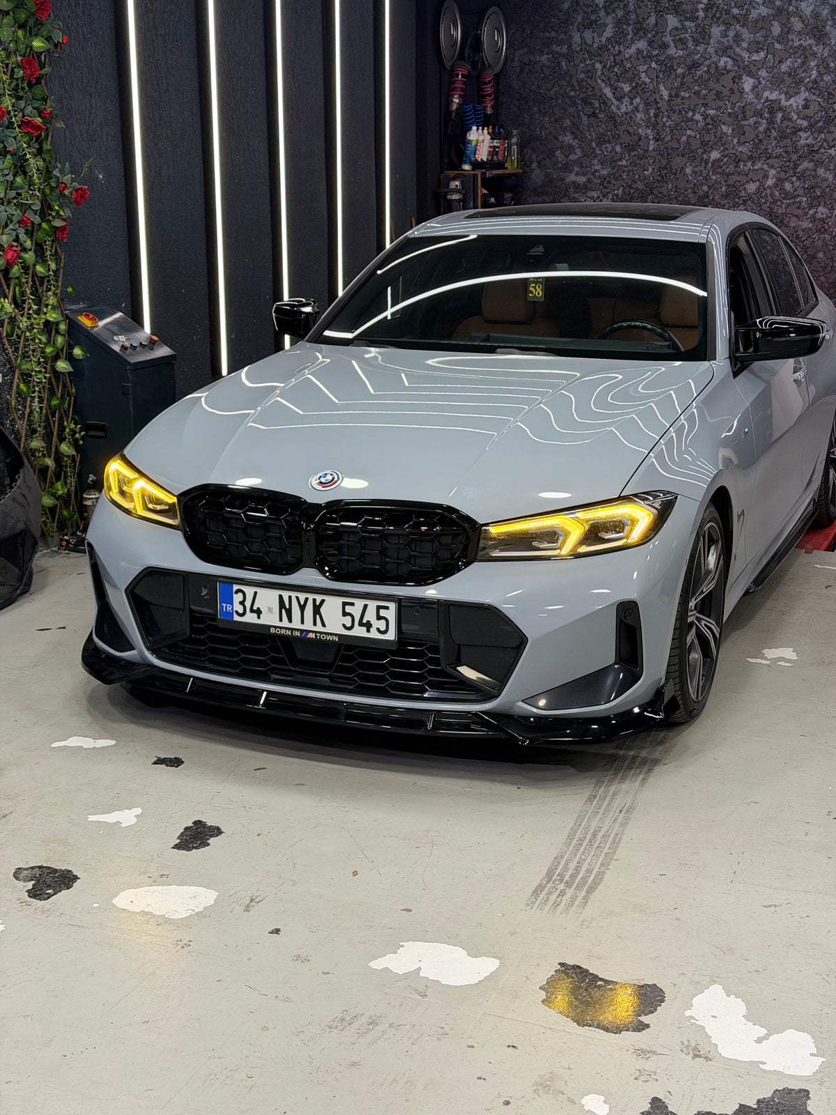 BMW 3 Serisi G20 LCI 3 Parça DK Tasarım Ön Tampon Eki (Lip)