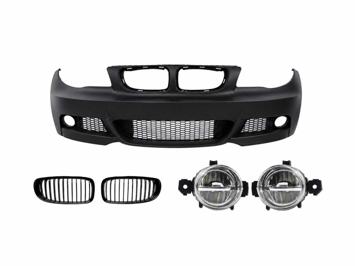 BMW E81 E82 E87 E88 M Sport ön tampon seti ürün görseli 4