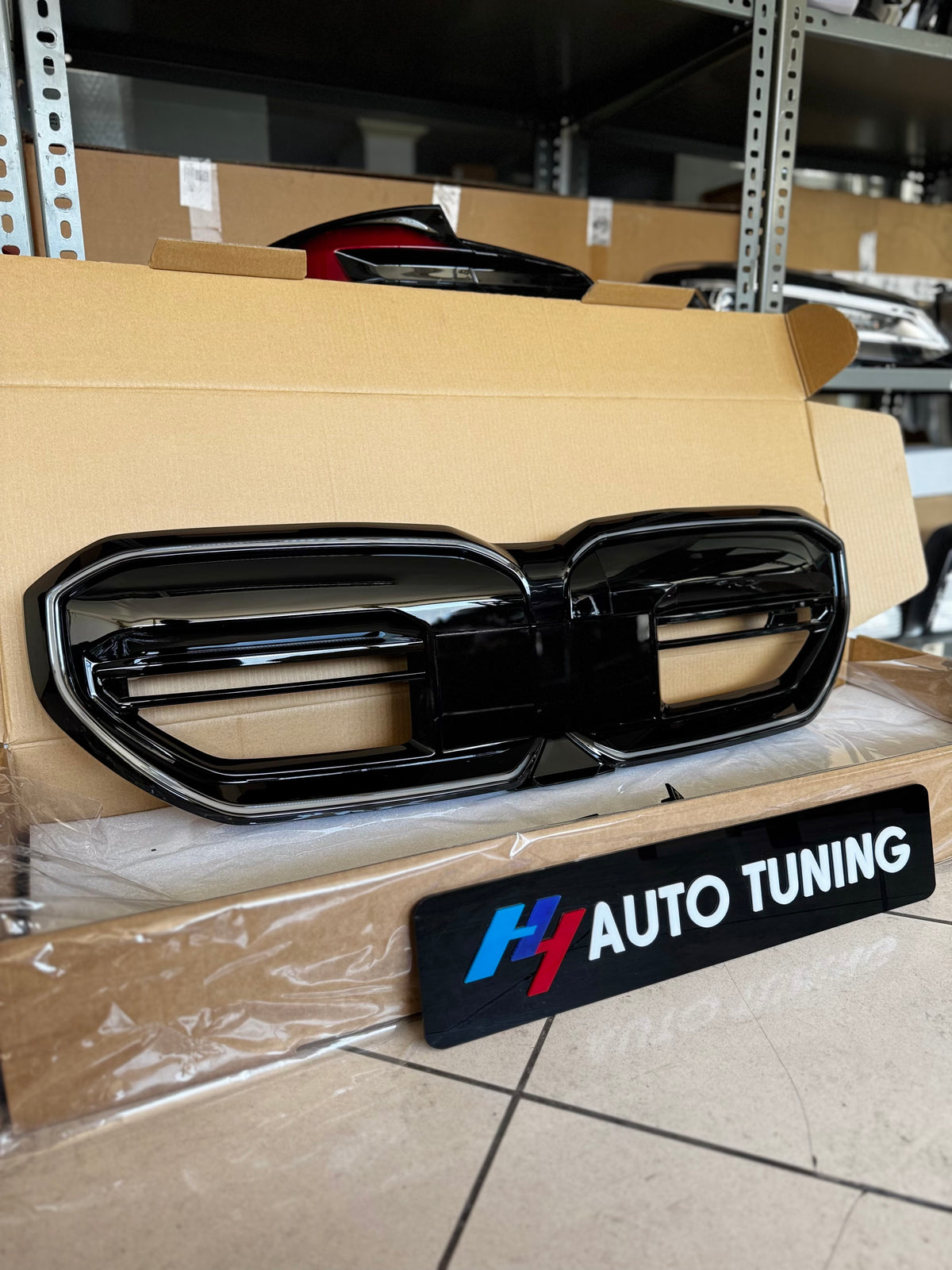 BMW 5 Serisi G60 i5 2024+ M5 M60 Iconic Glow LED'li Ön Panjur