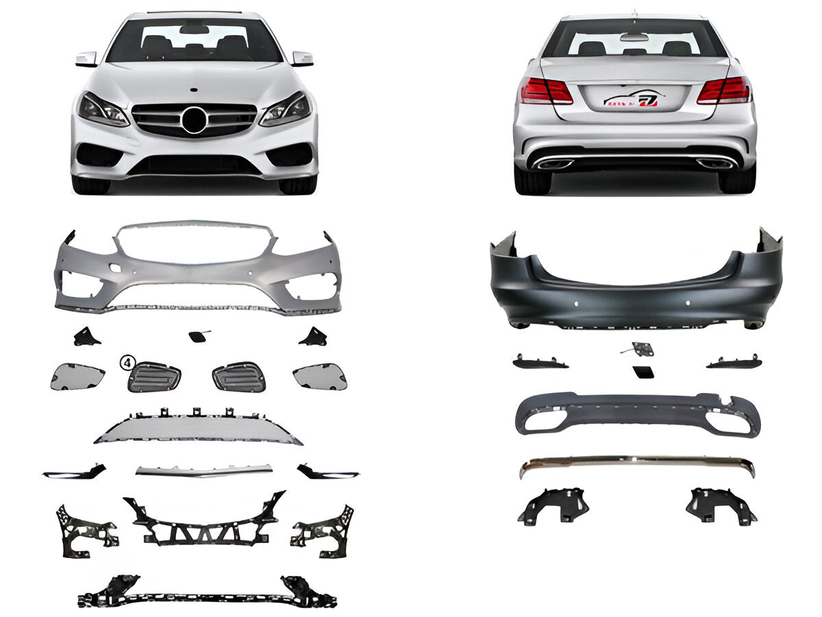 Body Kit W212 Ön/Arka PDC, <O-O> Egzoz Çıkışlı -/////AMG- 2013-16