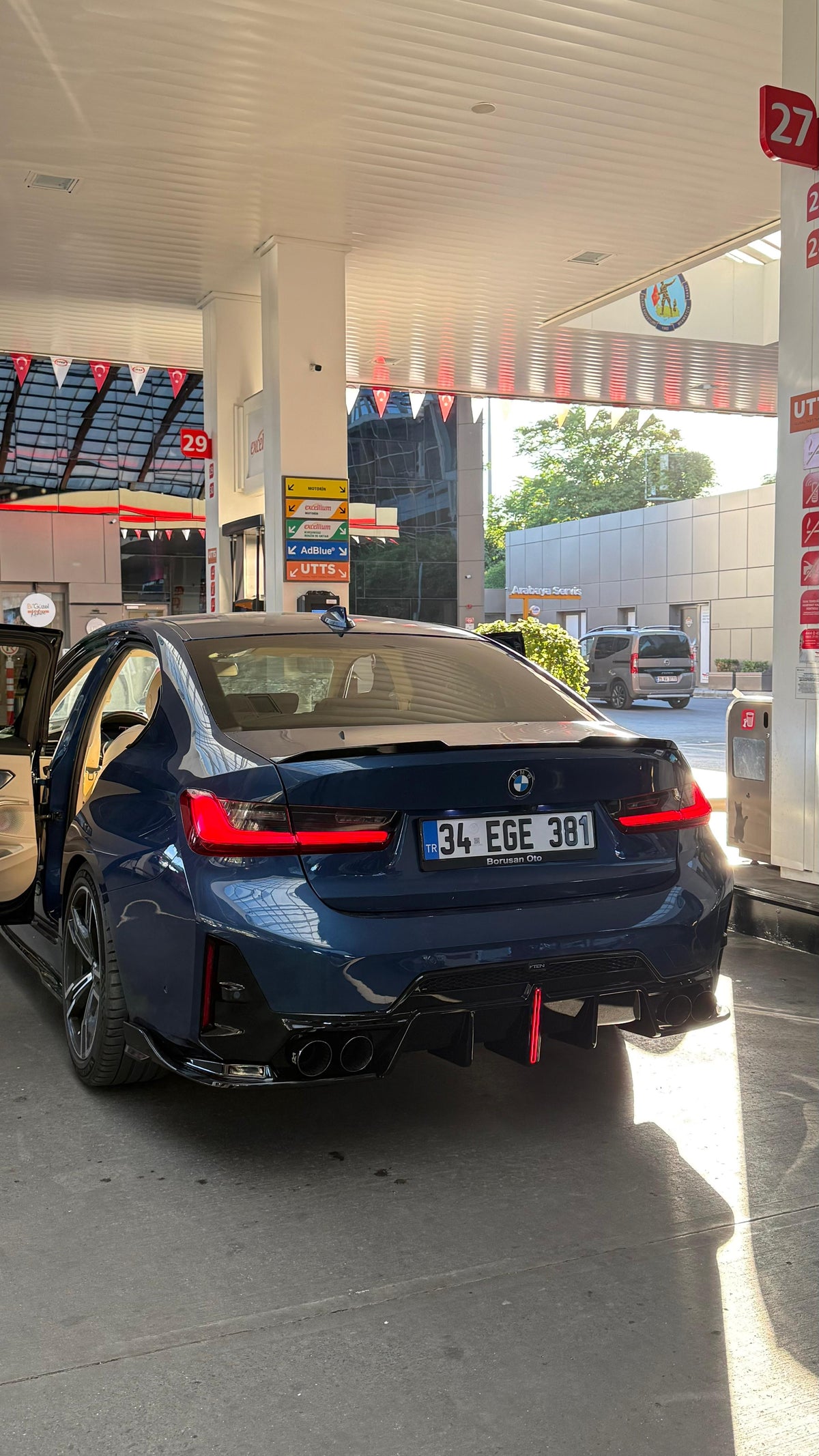 BMW 3 Serisi G20 2018-2026 VTEN Arka Tampon Body Kit Seti