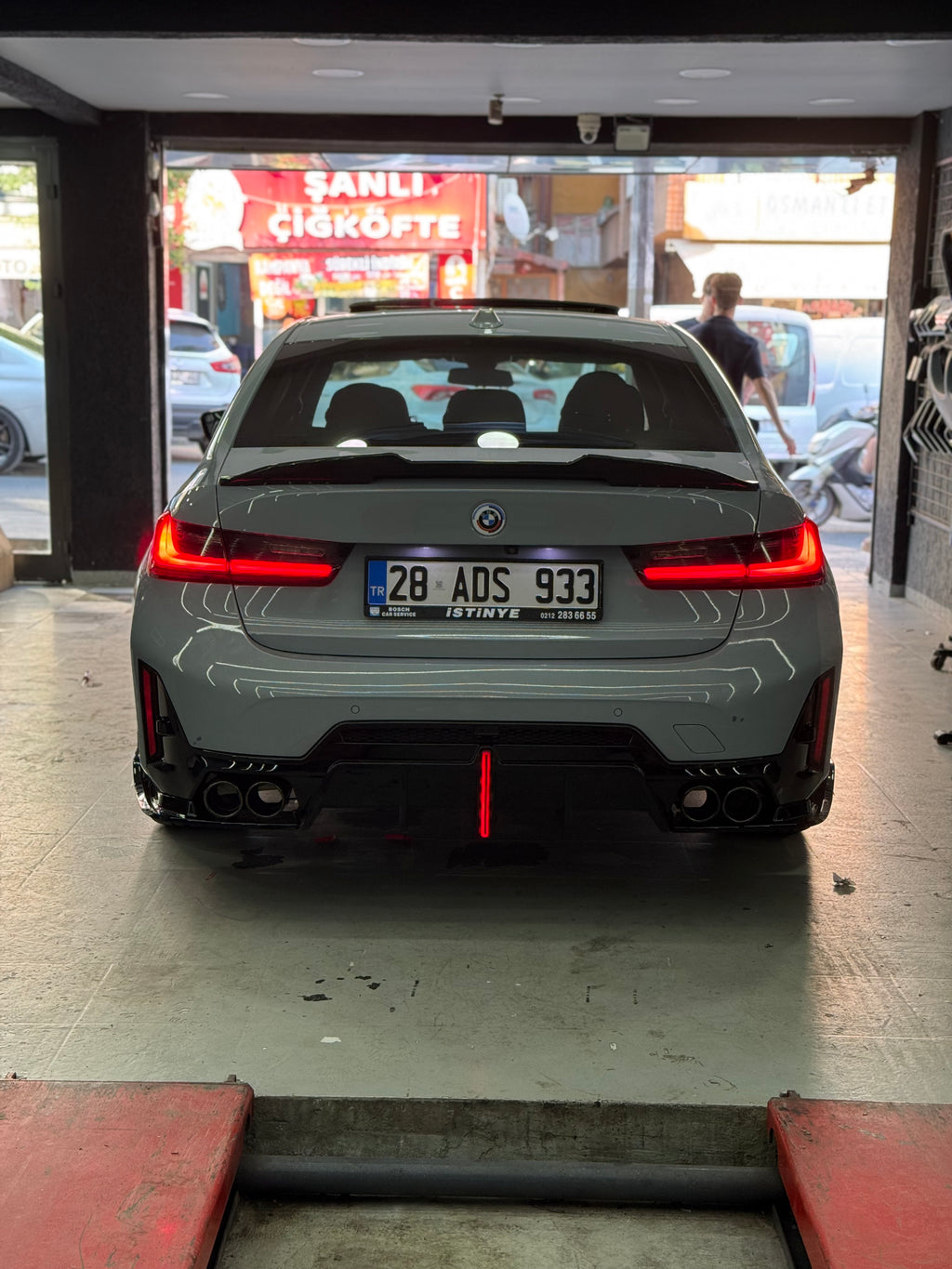 BMW 3 Serisi G20 2018-2026 Uyumlu Psm Style Spoyler - Parlak Siyah