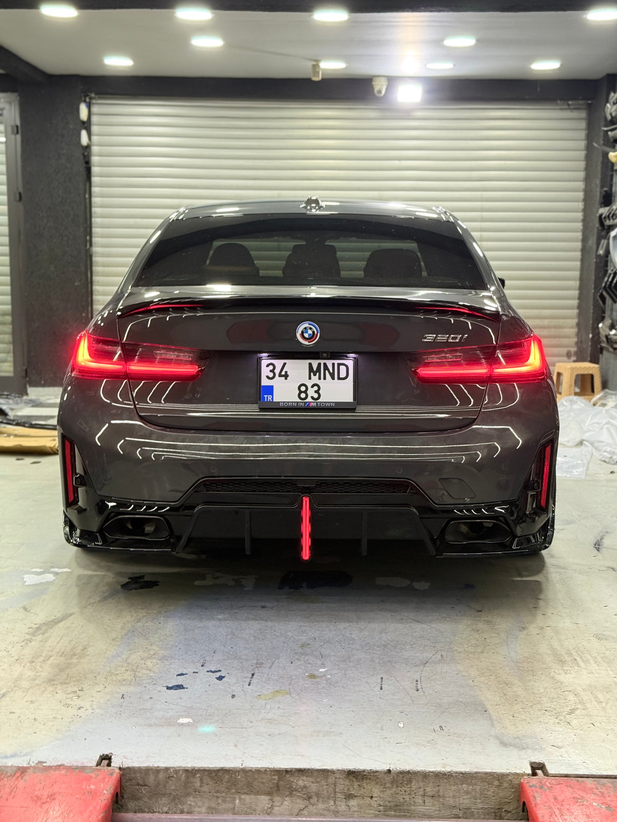 BMW 3 Serisi G20 2018-2026 Performance Style Bagaj Spoyleri - Parlak Siyah