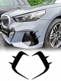 BMW G60 ve i5 2024+ parlak siyah ön tampon bıçakları - ürün görseli 1
