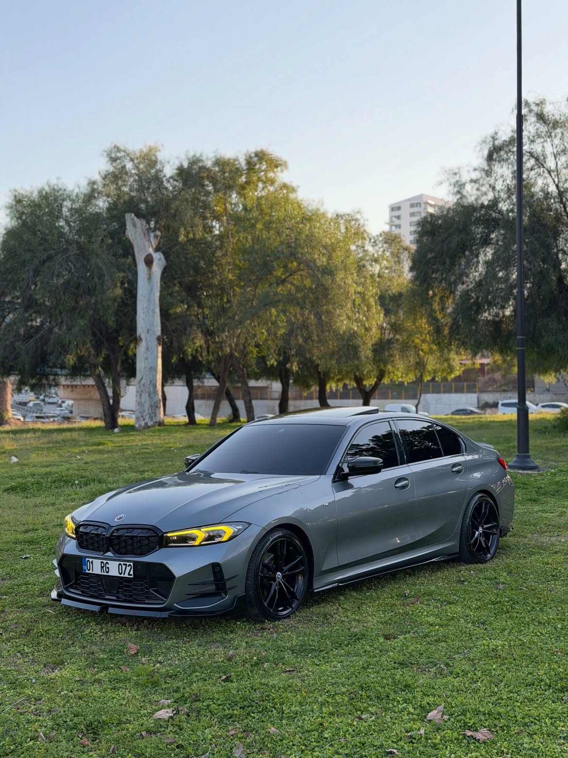 BMW 3 Serisi G20 LCI 2022-2026 M Performance Ön Tampon Eki (Lip)