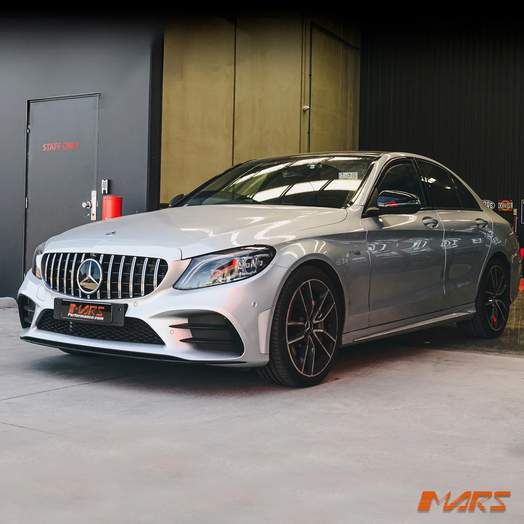 Mercedes C Serisi W205 C205 2019 makyajlı C43 AMG Style ön tampon seti ürün görseli 14