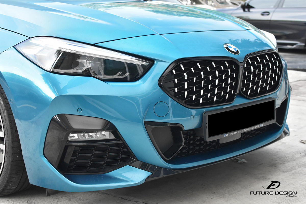 BMW F44 Gran Coupe siyah krom Diamond Style panjur ürün detayı