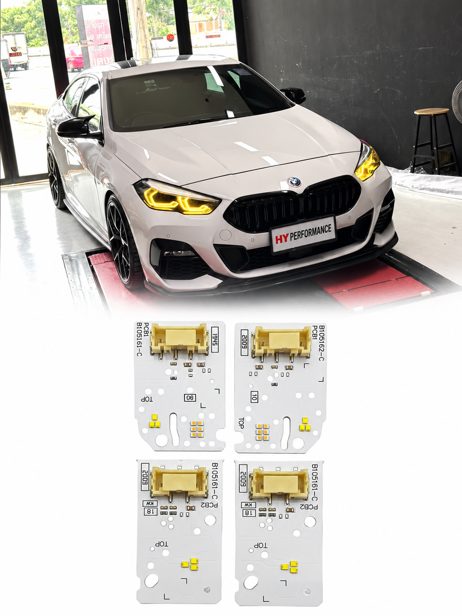 BMW 2 Serisi F44 Gran Coupe CSL Sarı DRL LED Modülü