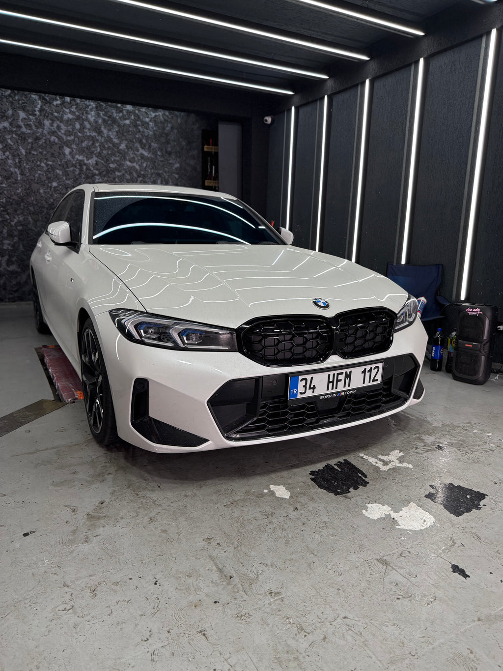 BMW G20 LCI 2022-2026 Uyumlu M340i Style Diamond Panjur (Kamera Deliği Yok.)