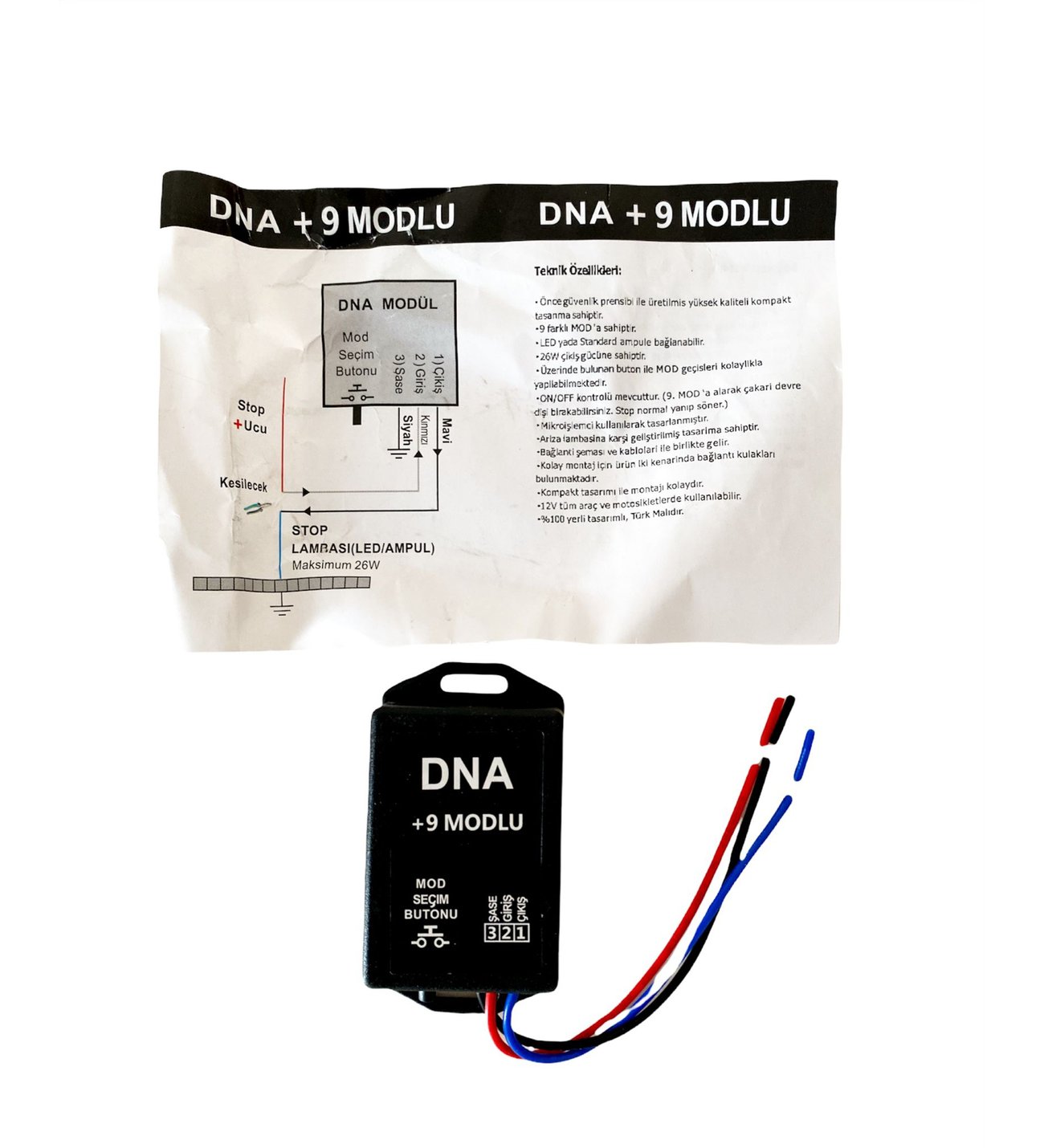 DNA 9 MOD ÇAKAR MODULU